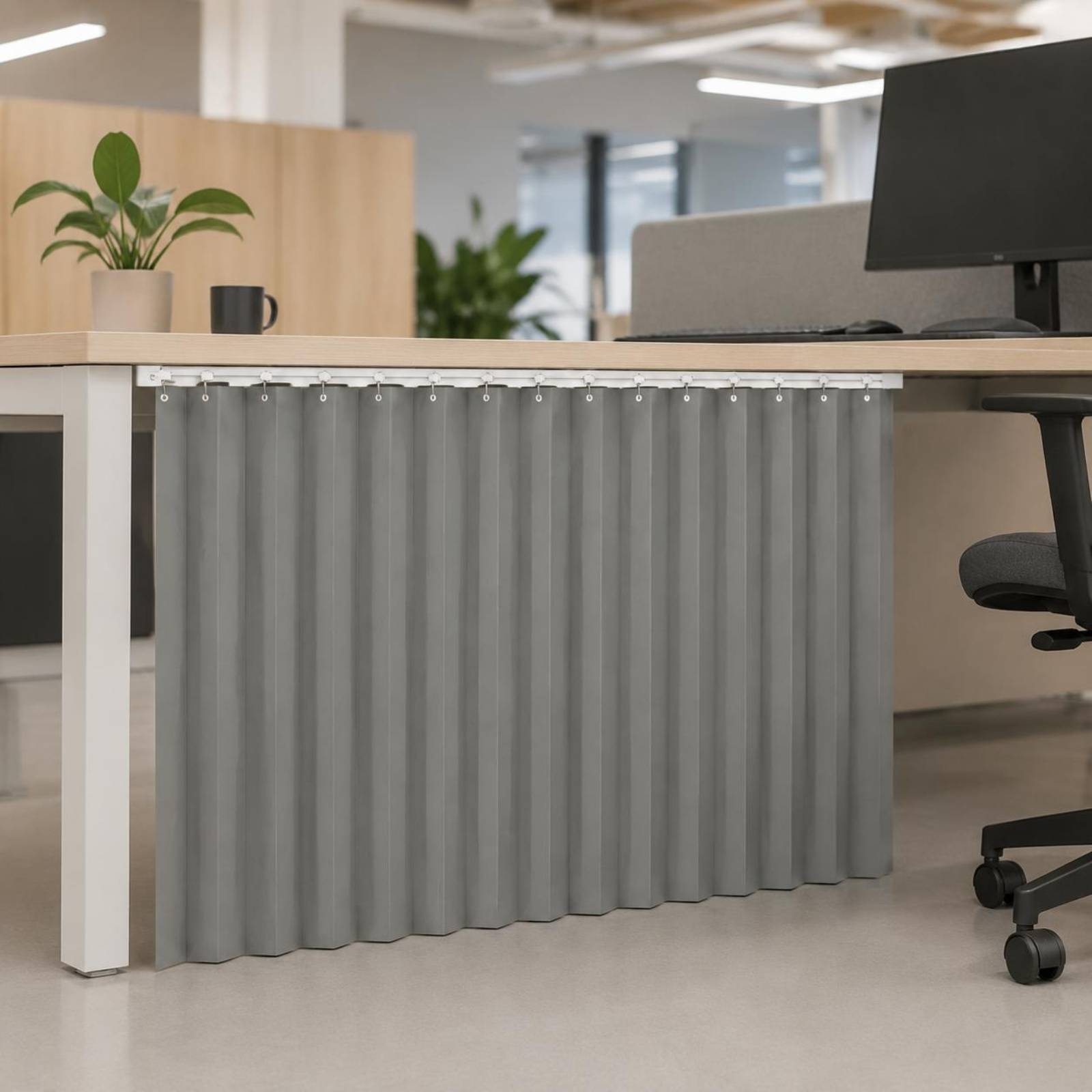 Office Furniture And Desks - Rideau de confidentialité pour bureau, rideau