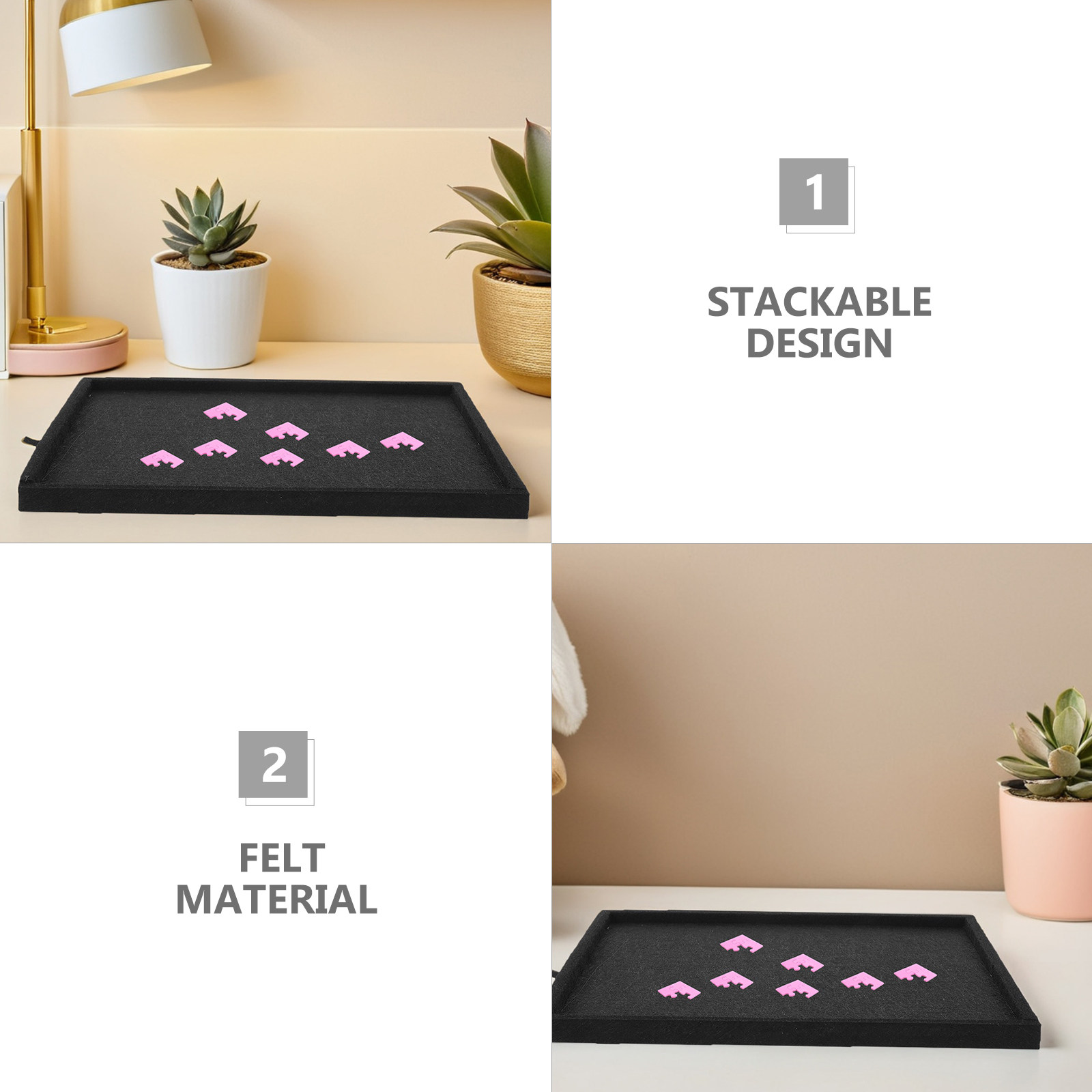 Lot de 4 plateaux de tri porta - Tray Sorter Stacking avis et prix